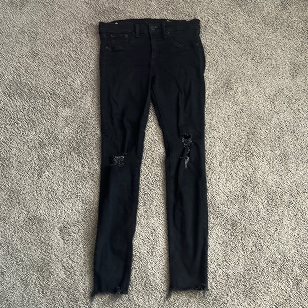 Rag and Bone Black jeans